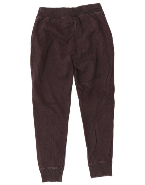 Champion Mens Graphic Tracksuit Trousers Joggers Small Black Cotton