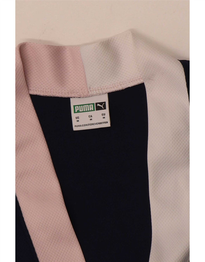 Puma Veste de survêtement pour femme UK 14 Bleu marine moyen Colourblock