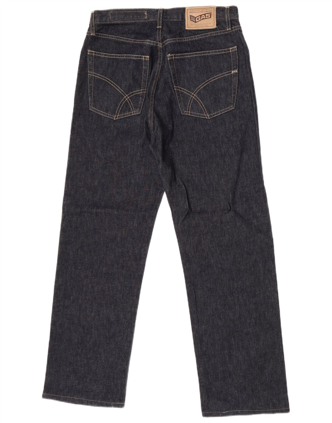 Gas Herren Straight Jeans W31 L29 Marineblau