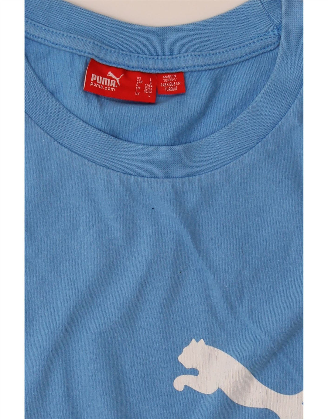 PUMA Mens Graphic Vest Top Large Blue