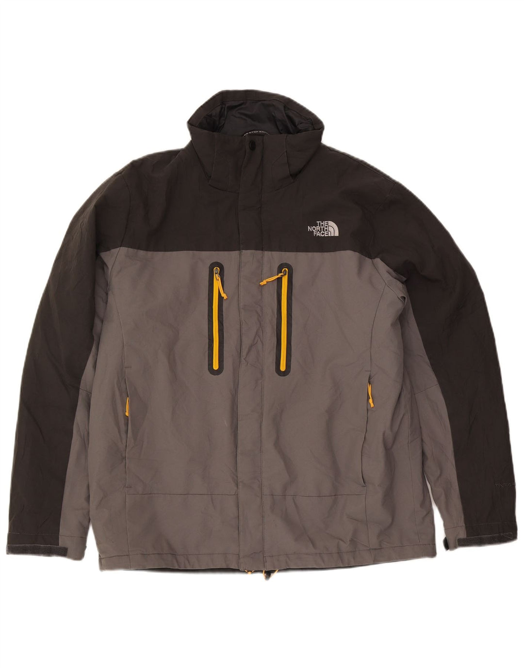 The North Face Chaqueta cortavientos para hombre Reino Unido 40 Poliéster gris grande