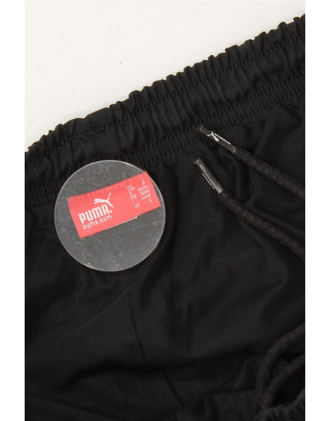 PUMA Mens Tracksuit Trousers Small  Black Vintage Puma and Second-Hand Puma from Messina Hembry 