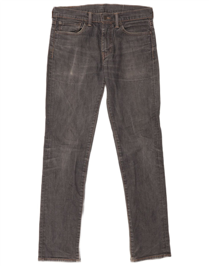 LEVI'S Mens 511 Slim Jeans W32 L32 Grey Cotton