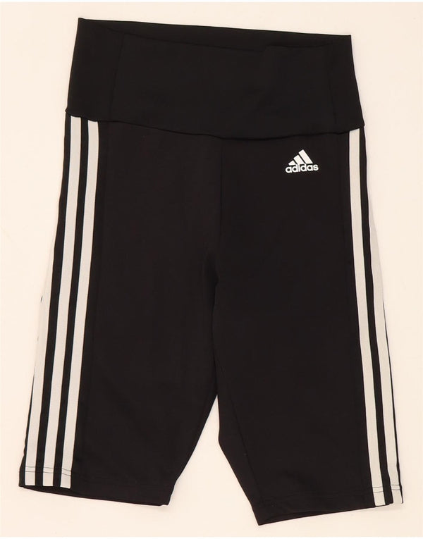 Adidas Womens Sport Shorts UK 4/6 XS Black Polyester