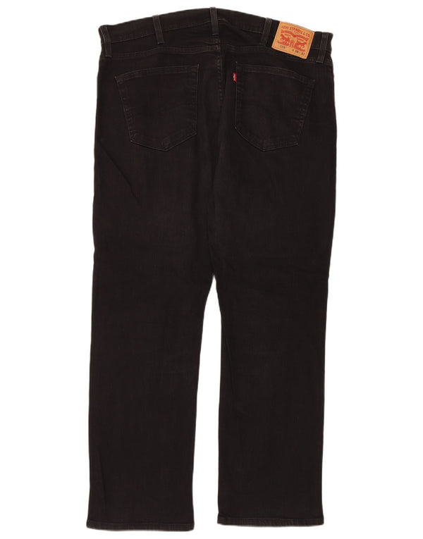 Blugi drepti pentru bărbați Levi's 559, cu ajustare relaxată, W38 L32, bumbac negru