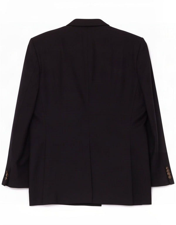 Pierre Cardin Veste blazer croisée pour homme IT 56 3XL Bleu marine Laine
