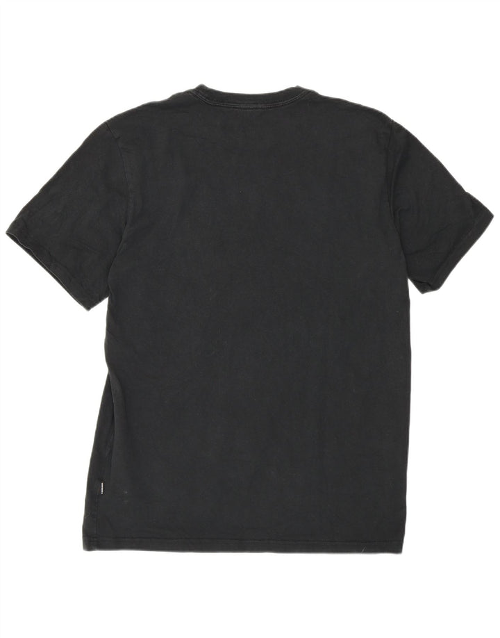 Converse Mens Graphic T-Shirt Top Medium Black Cotton