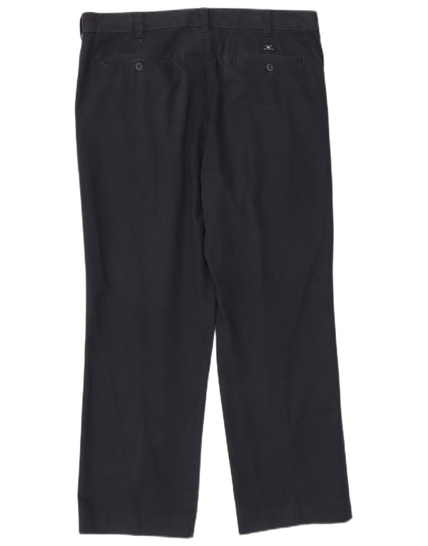 Marks & Spencer Herre Blue Harbor Pegged Chino Bukser W38 L31 Navy Blue