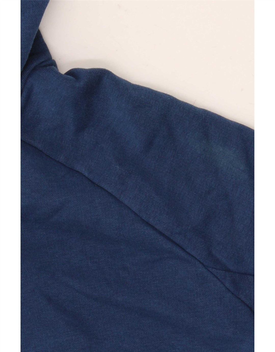 Adidas Mens Graphic Hoodie Jumper Medium Blue Cotton