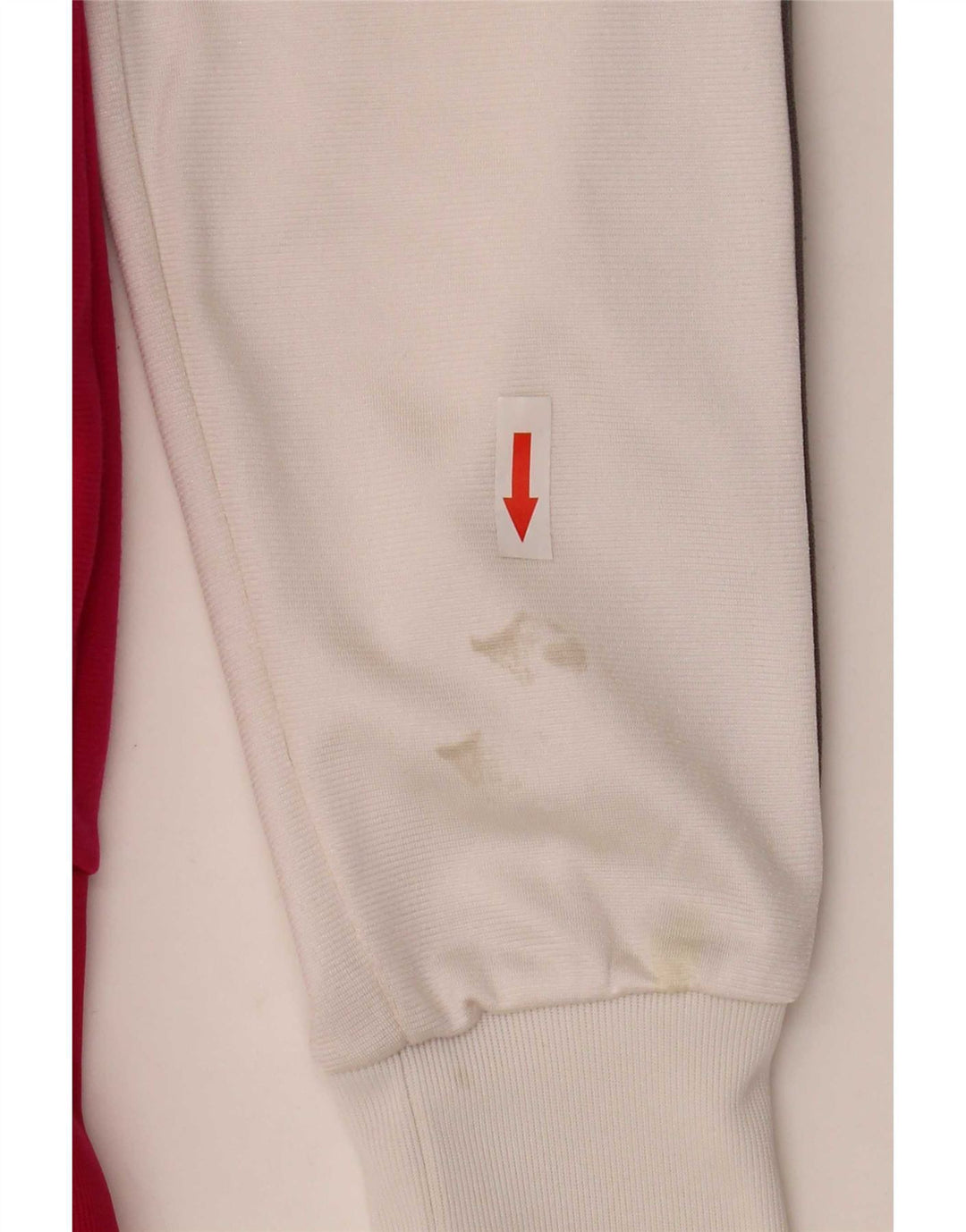 Nike Womens Graphic Tracksuit Top Jacket UK 10 Small Pink Colourblock