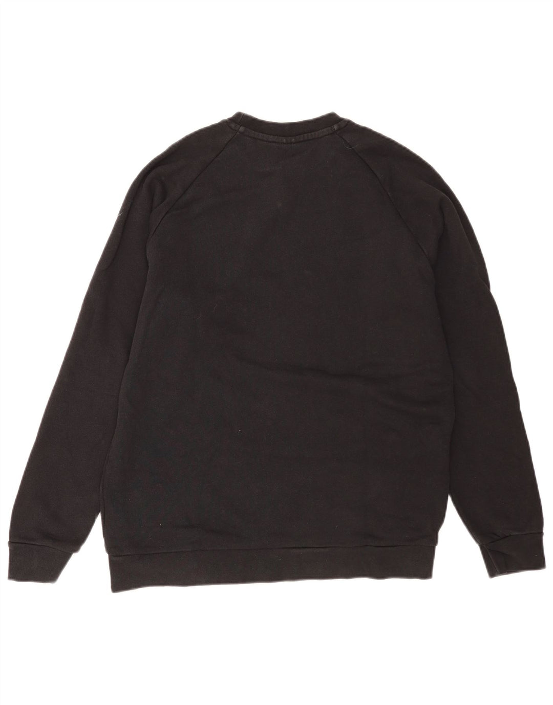 Adidas Mens Graphic Sweatshirt Jumper Medium Black Cotton