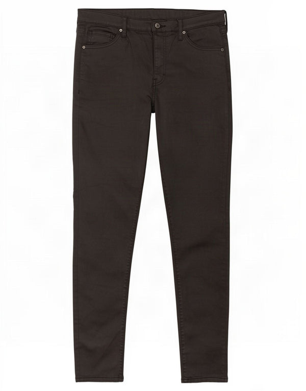Topshop Womens Jamie Skinny Casual Trousers UK 16 Large W34 L29 Black