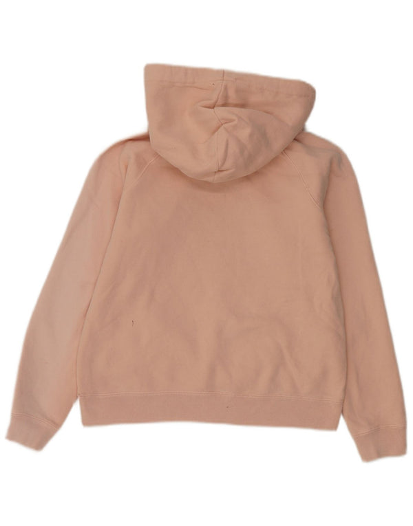 Jack Wills Grafisk hættetrøje til kvinder UK 8 Small Pink Bomuld