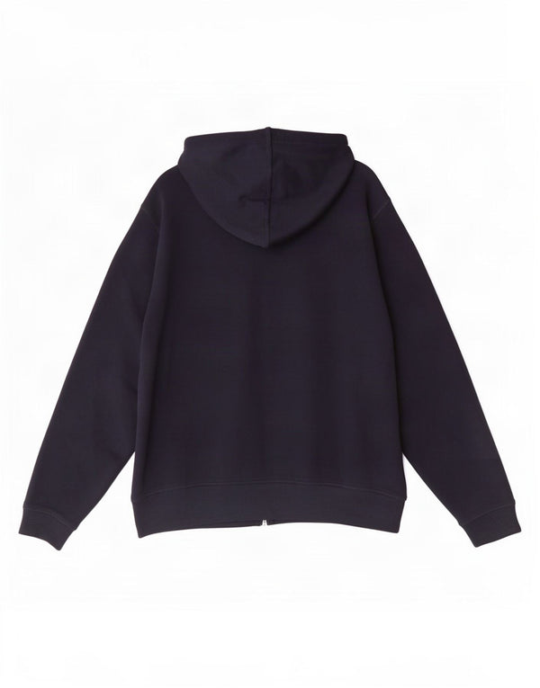 Женский свитер с капюшоном на молнии Marks & Spencer UK 18 XL, темно-синий, хлопок