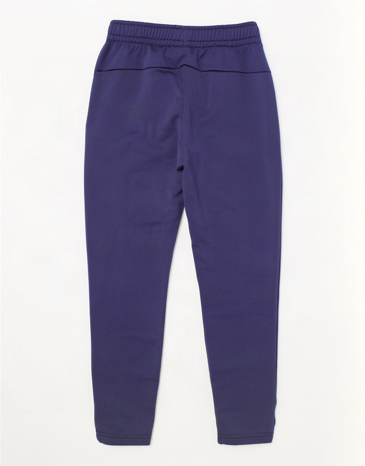 Pantaloni della tuta da ragazzo Puma 7-8 anni in poliestere blu navy