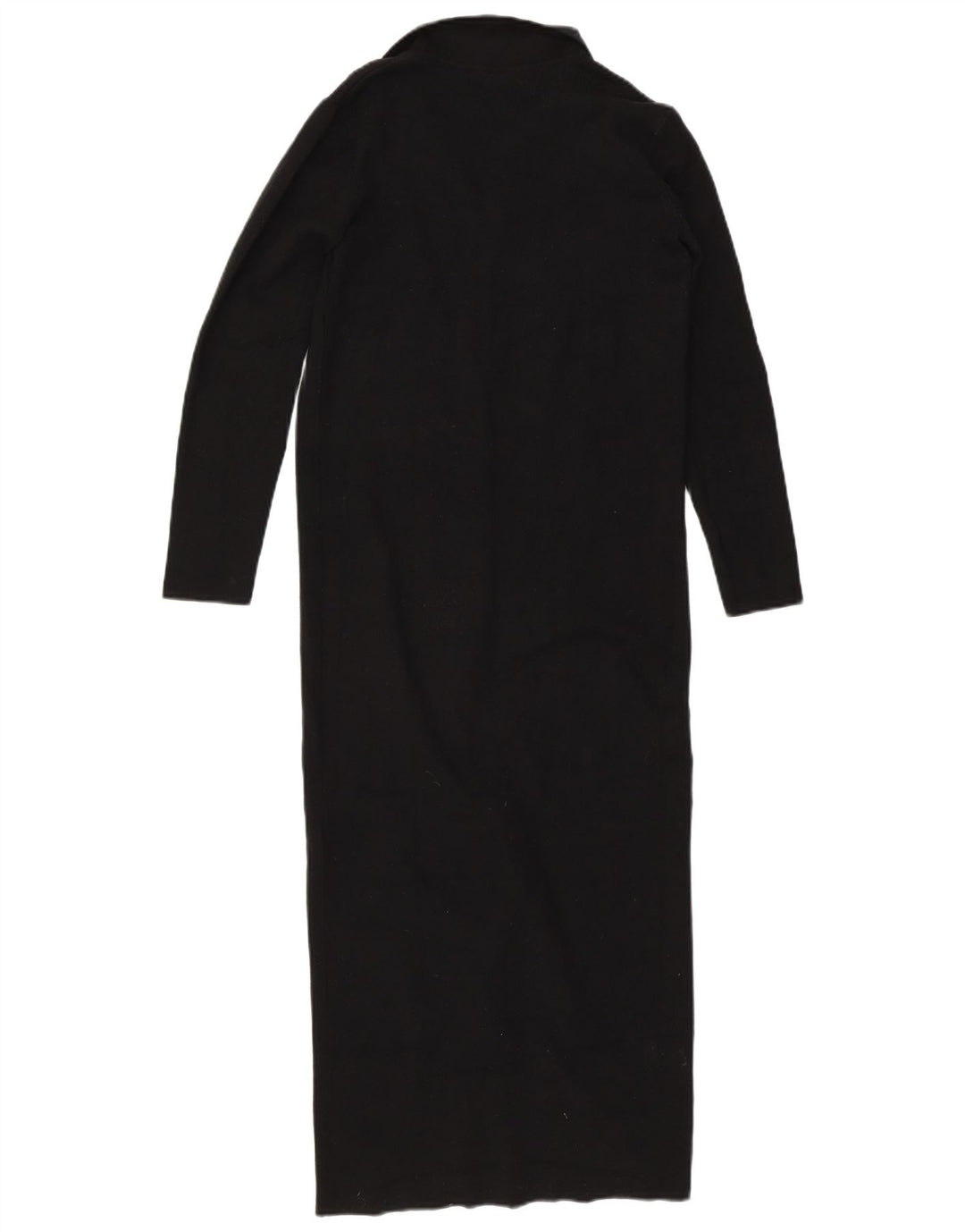 Marks & Spencer Womens Jumper Dress UK 10 Small Black Viscose