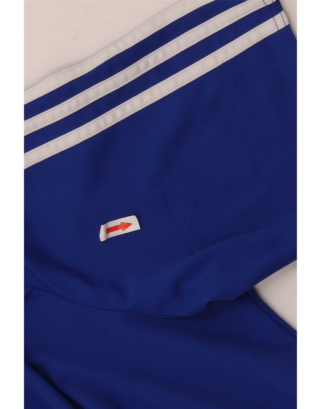 Adidas Hommes Climalite T-Shirt Haut Grand Bleu Colorblock Polyester