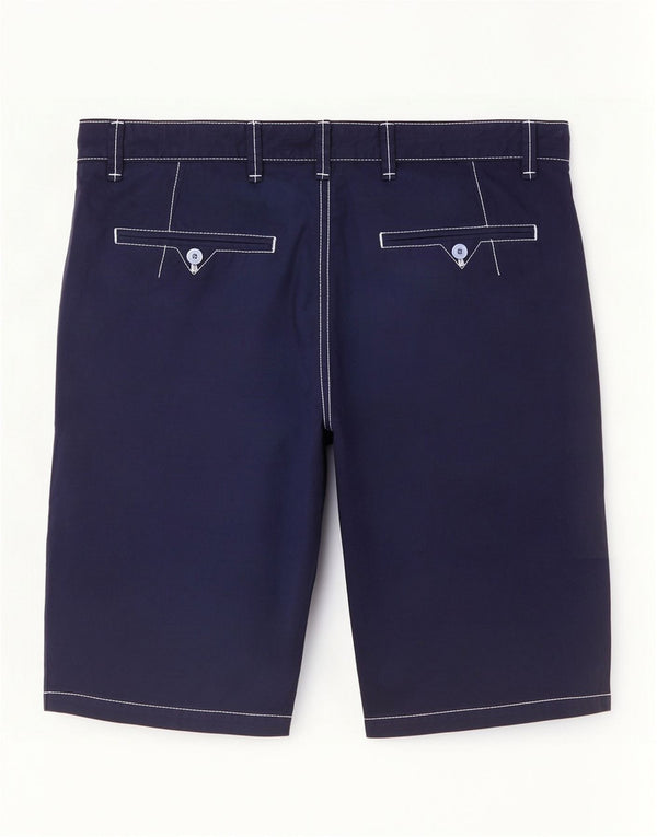 Tommy Hilfiger Mens Chino Shorts W34 Large Navy Blue Cotton