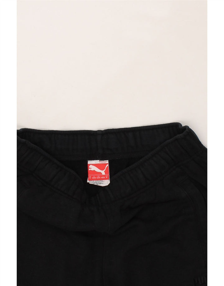 PUMA Mens Sport Shorts Medium  Black Cotton Vintage Puma and Second-Hand Puma from Messina Hembry 