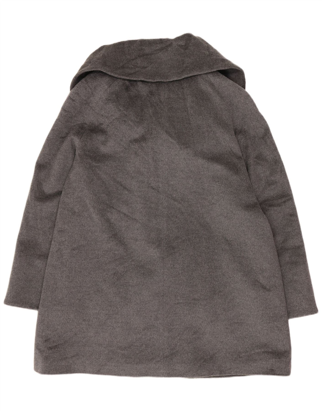 Cinzia Rocca Womens Overcoat UK 16 Large Grey Wool