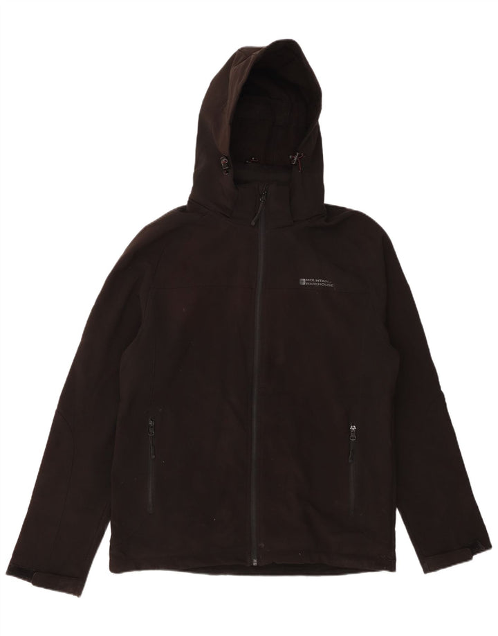 MOUNTAIN WAREHOUSE Мужская куртка-ветровка UK 38, средний черный полиэстер