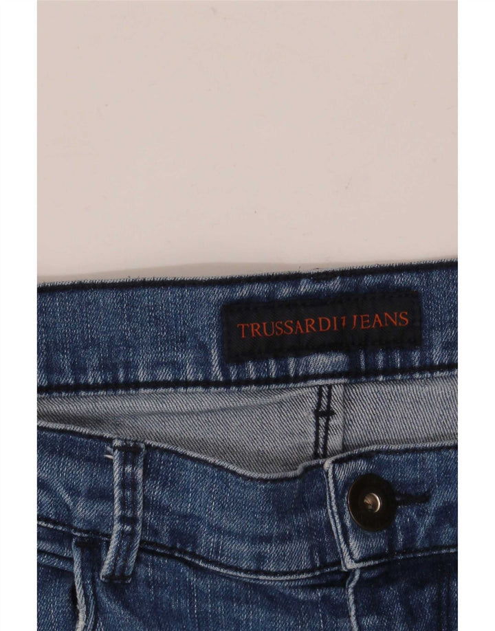 Trussardi Damen Skinny Jeans W34 L35 Blau