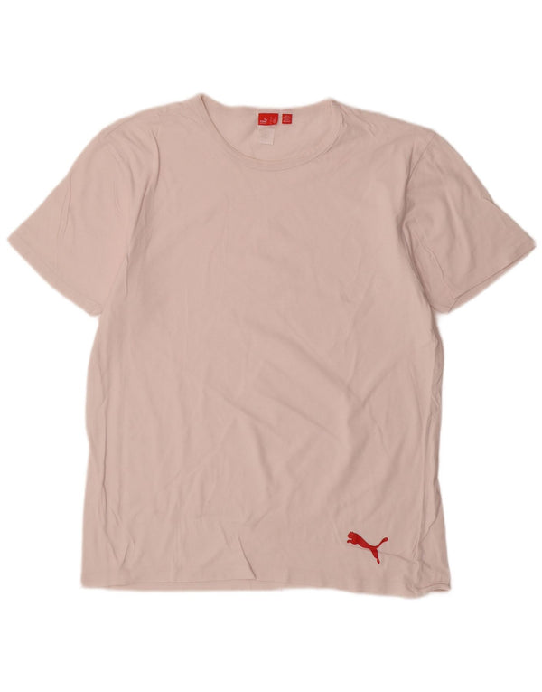 Puma T-Shirt Homme Top XL Blanc Coton