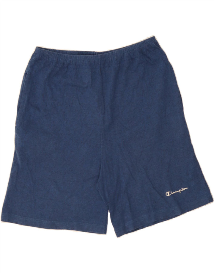 CHAMPION Mens Sport Shorts Large Navy Blue Cotton Vintage Champion and Second-Hand Champion from Messina Hembry 