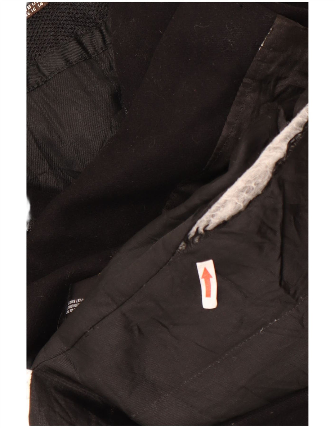 Cappotto GEOX Respira da donna UK 16 grande lana nera
