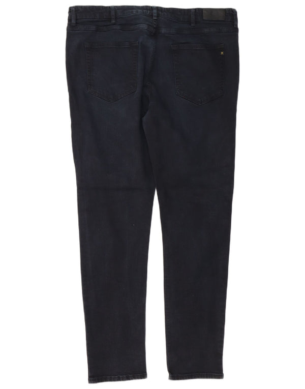 Jeans skinny da uomo Farah W40 L32 cotone blu navy