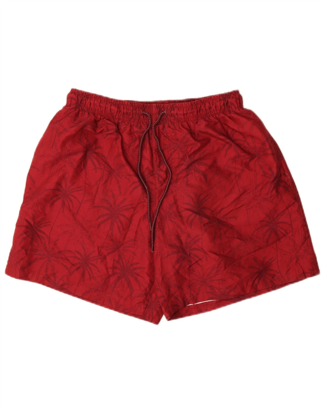 Mountain Warehouse Herren-Badeshorts aus mittelrotem, geblümtem Polyester