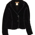GF FERRE Womens 2 Button Corduroy Blazer Jacket IT 44 Medium Navy Blue Vintage GF Ferre and Second-Hand GF Ferre from Messina Hembry 