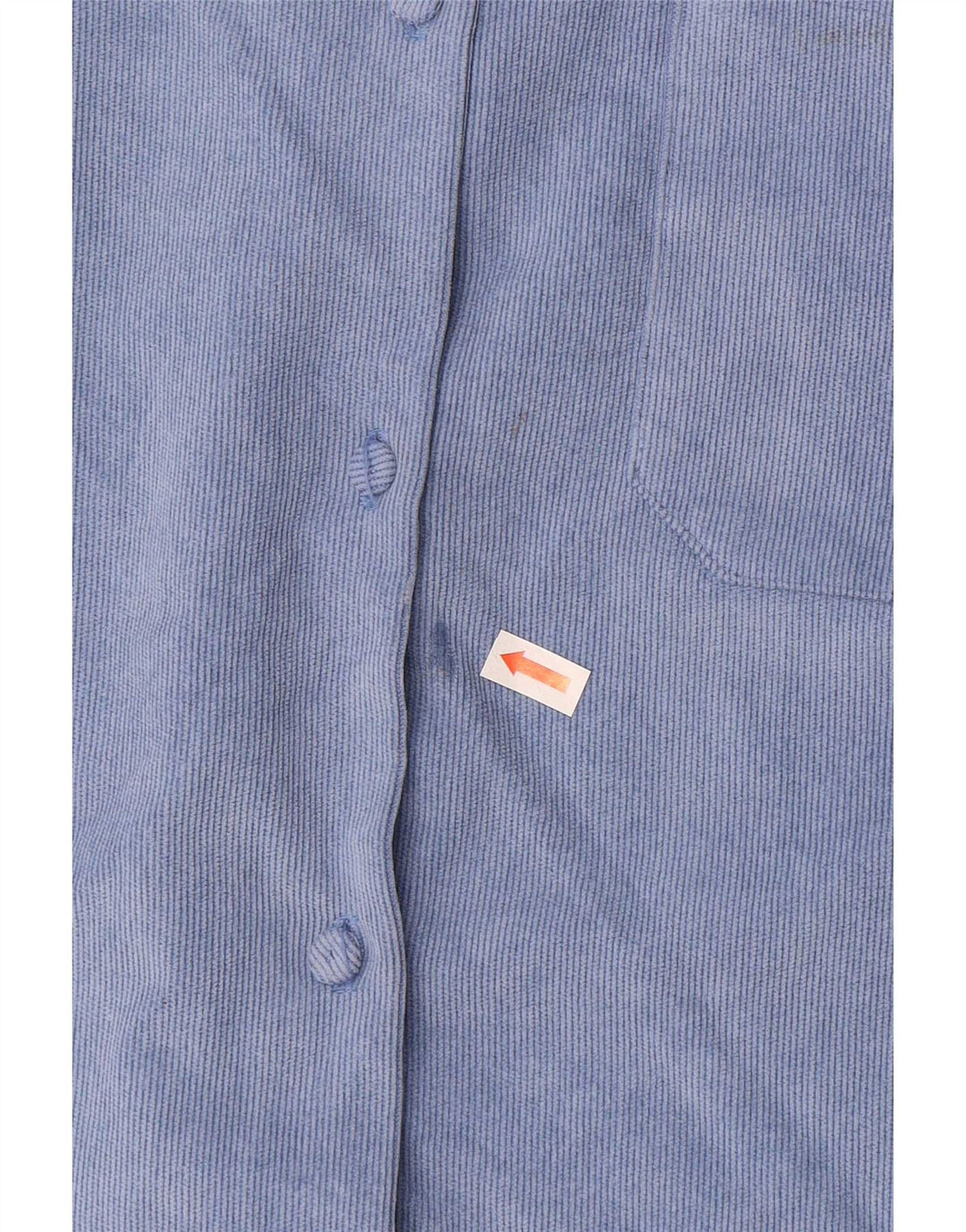 Zara Womens Overshirt Oversized skjorte UK 14 Medium Blue Polyester