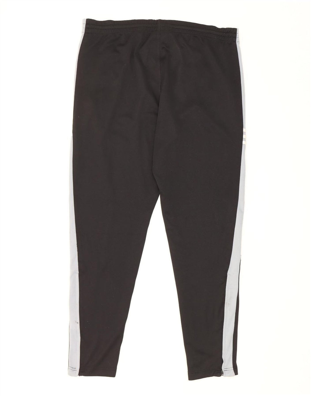 Adidas Mens Tracksuit Trousers UK 40/42 Medium  Black Colourblock Polyester