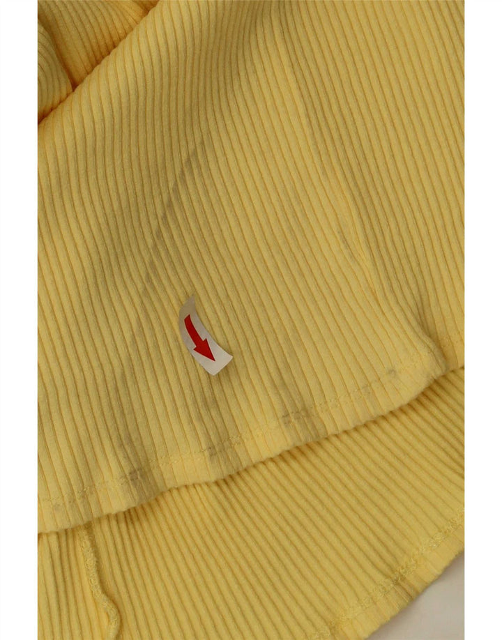 Abito lungo Zara da donna UK 12 giallo medio