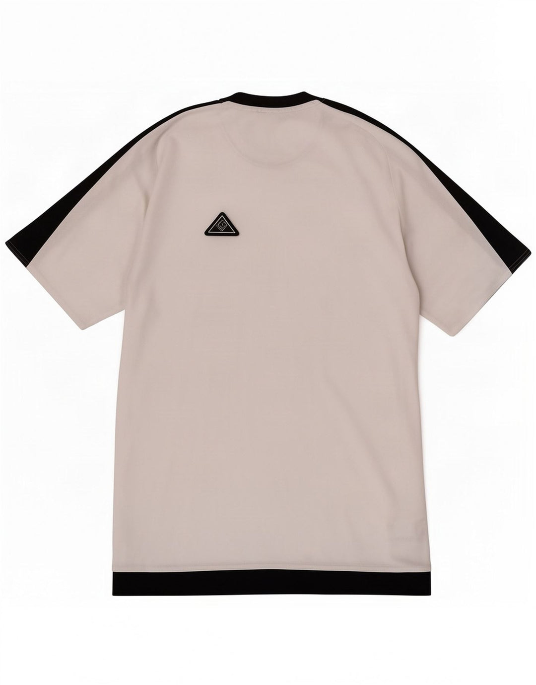 T-shirt Adidas Climalite da uomo, piccola, in poliestere color block bianco