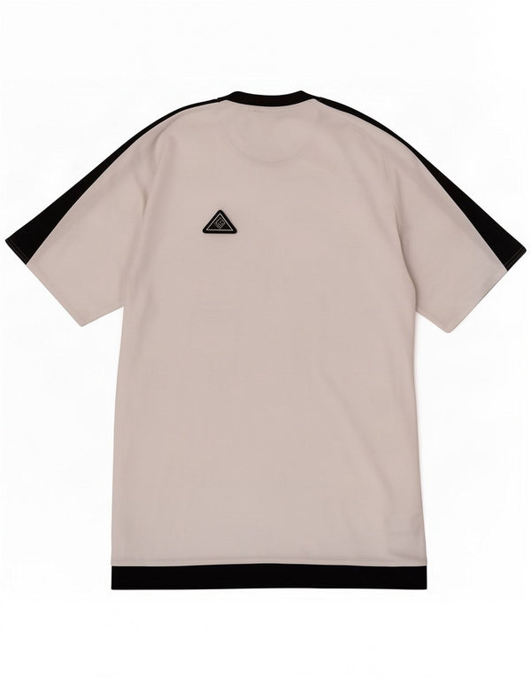Adidas Mens Climalite T-Shirt Top Small White Colourblock Polyester