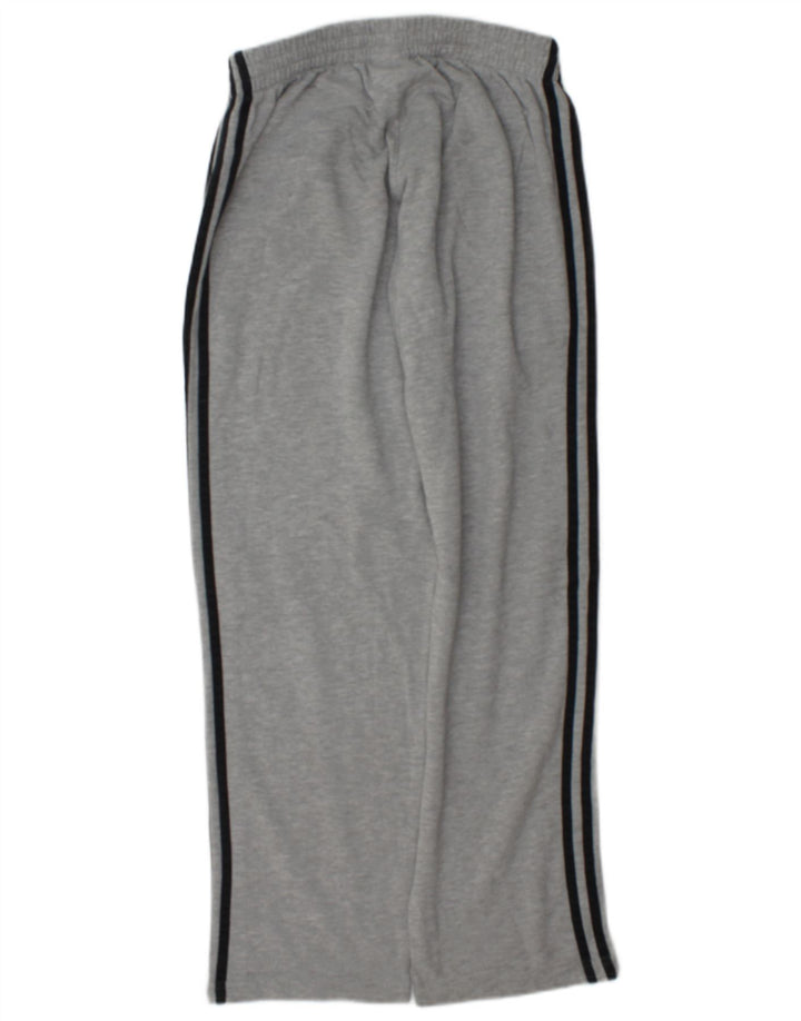 Adidas Mens Tracksuit Trousers Small Grey Cotton