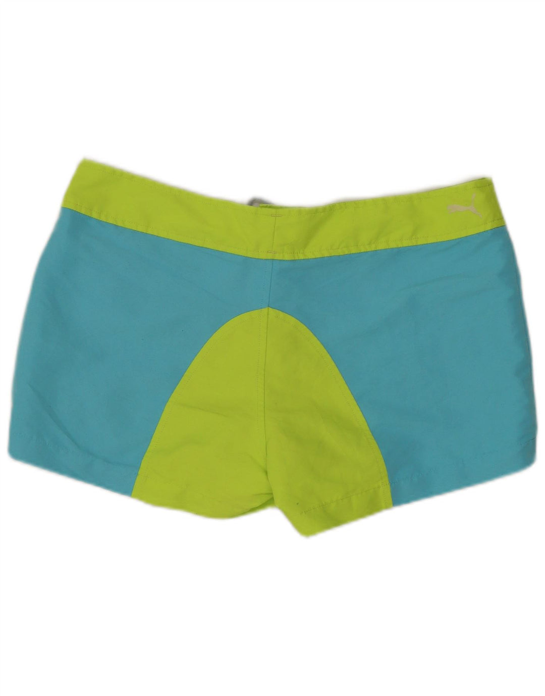 Pantaloncini da bagno da donna PUMA UK 12 Poliestere color block blu medio