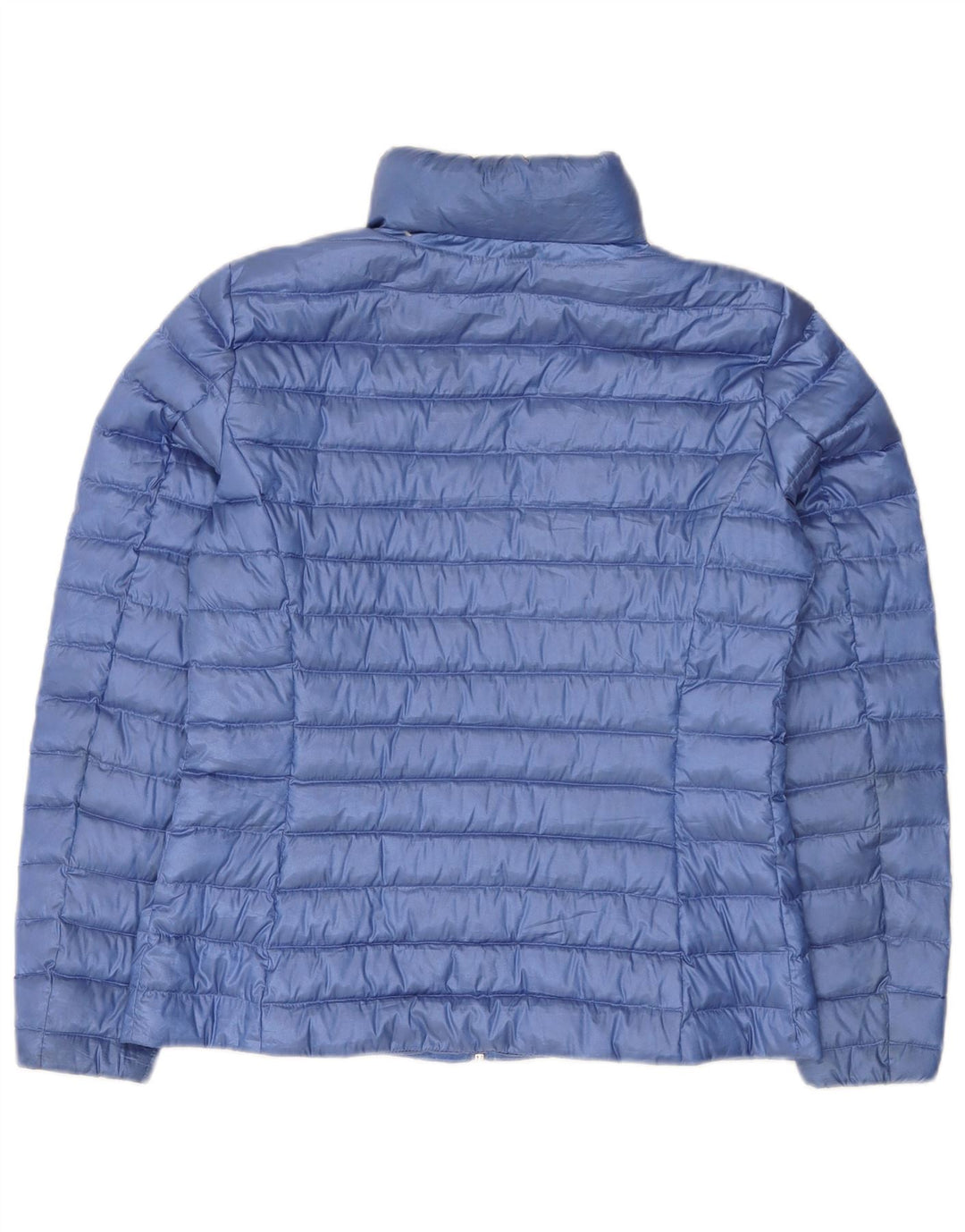 Massimo Dutti Veste matelassée pour femme UK 12 Bleu moyen Polyester