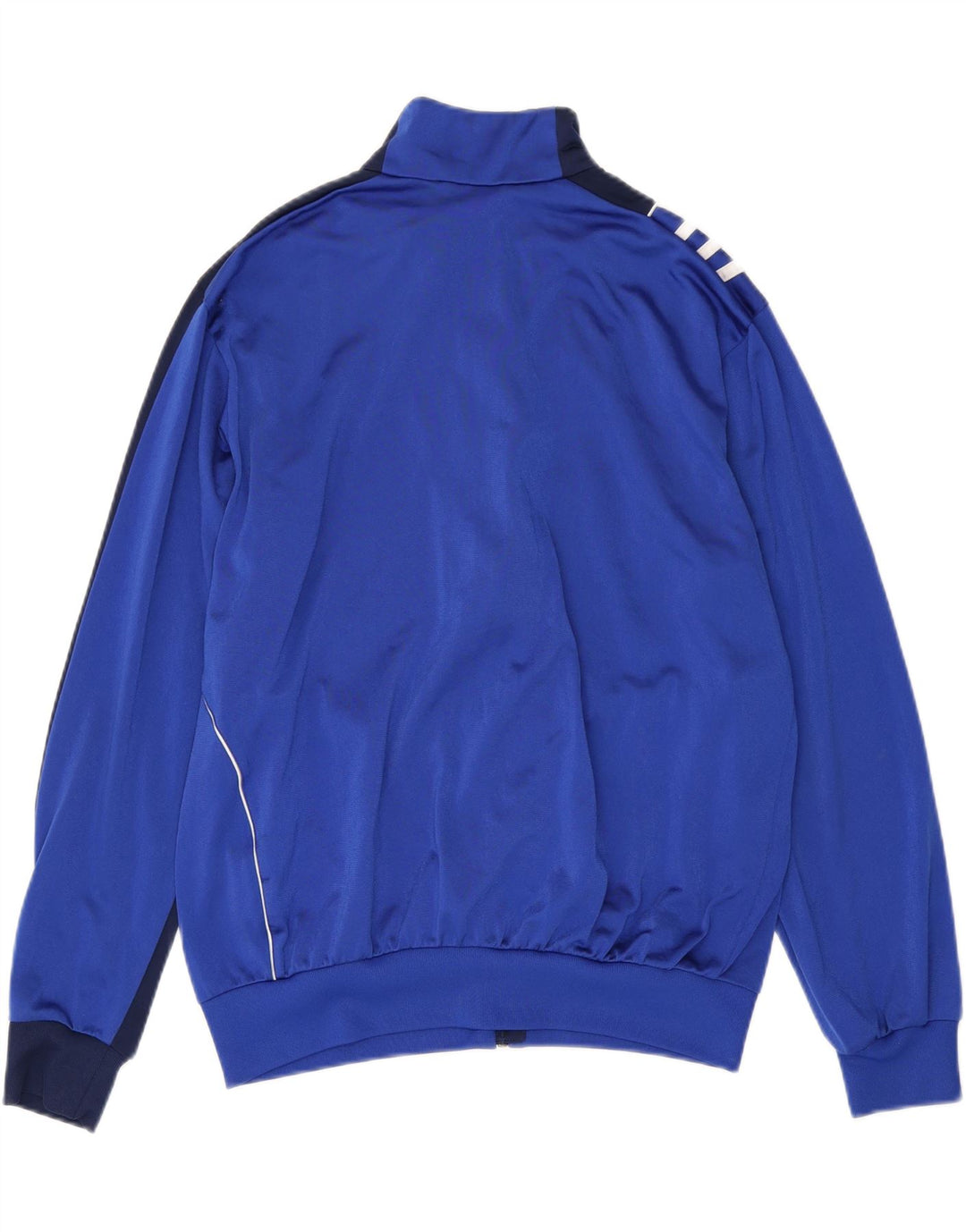 ADIDAS Mens Tracksuit Top Jacket UK 40/42 Medium Blue Colourblock Vintage Adidas and Second-Hand Adidas from Messina Hembry 