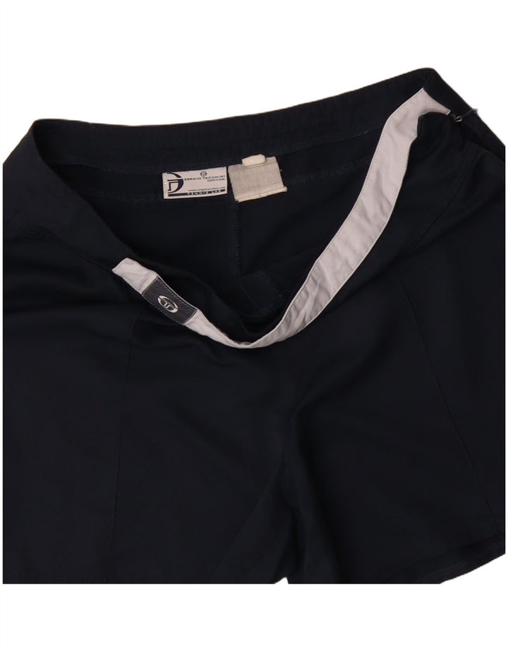 SERGIO TACCHINI Womens Casual Shorts W32 Large Navy Blue