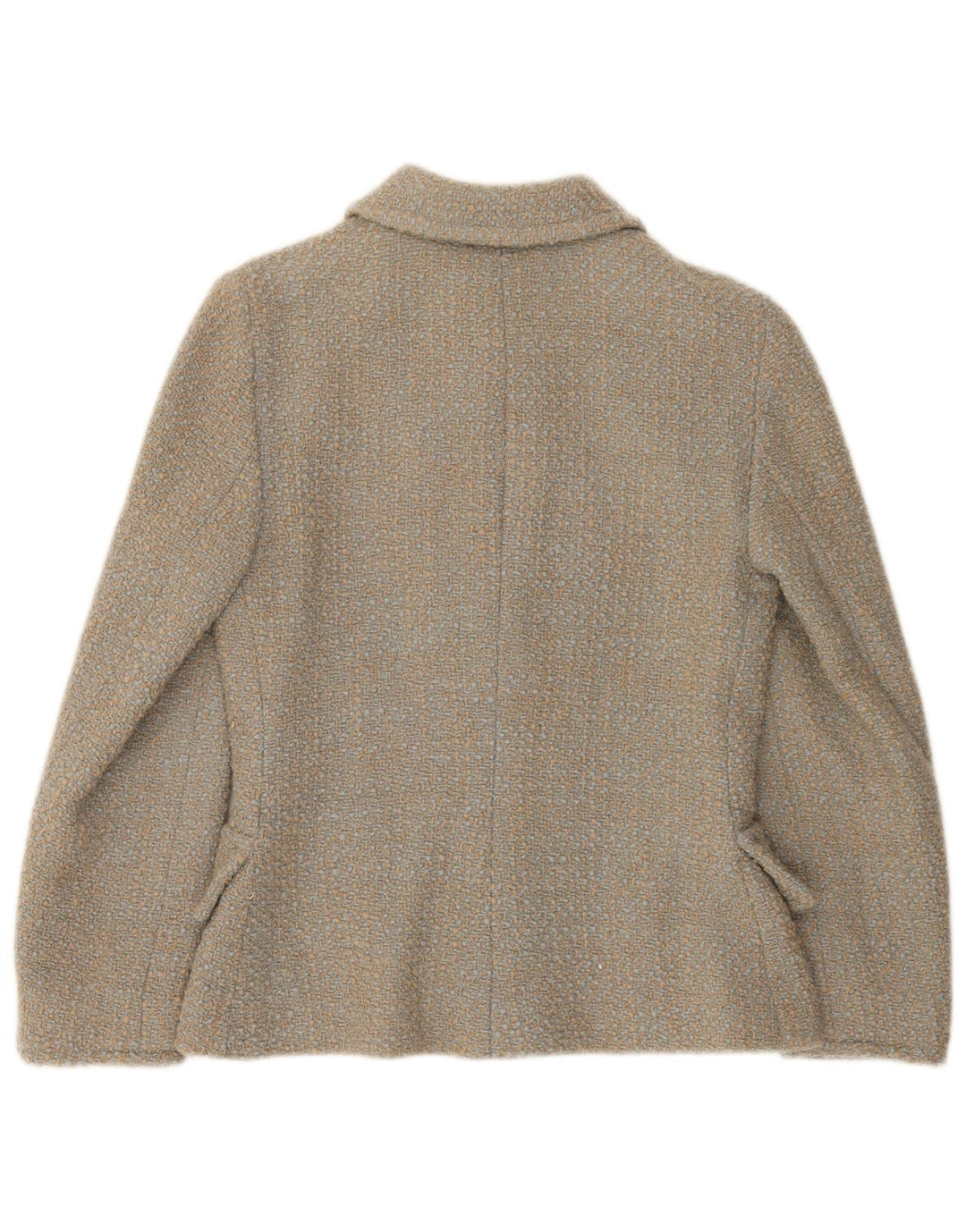 Carnet Chaqueta Blazer de 5 Botones para Mujer UK 8 Small Brown Moteado
