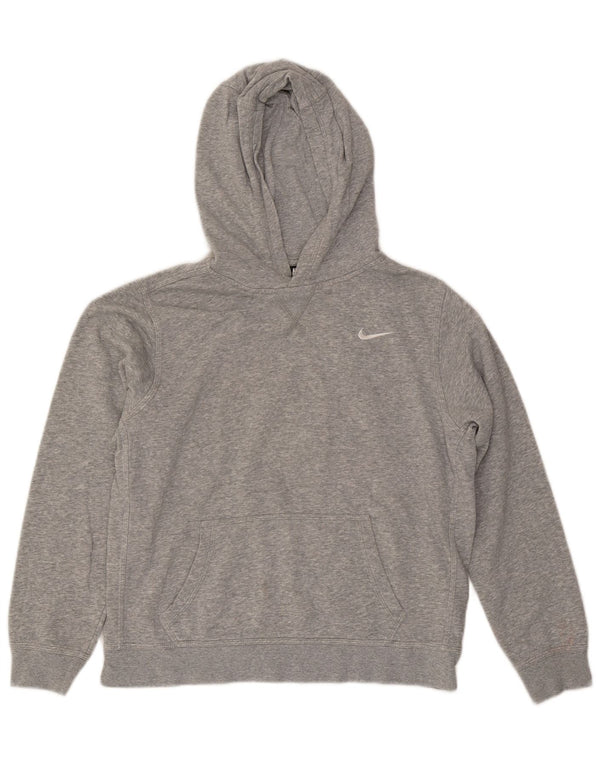 Felpa con cappuccio Nike da bambino 13-14 anni XL in cotone grigio