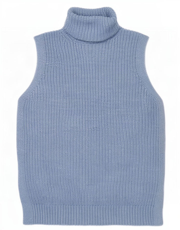 Marks & Spencer Camiseta sin mangas para mujer UK 40 Poliéster azul medio