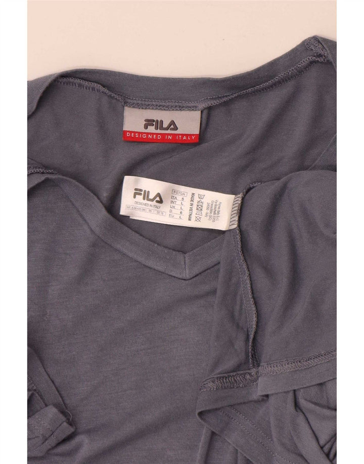 Ανδρικό T-Shirt Fila Top Large Grey Modal