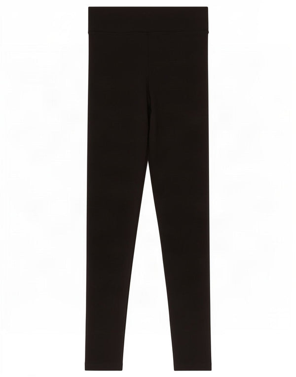 Topshop Womens Leggings UK 8 Small Black Viscose