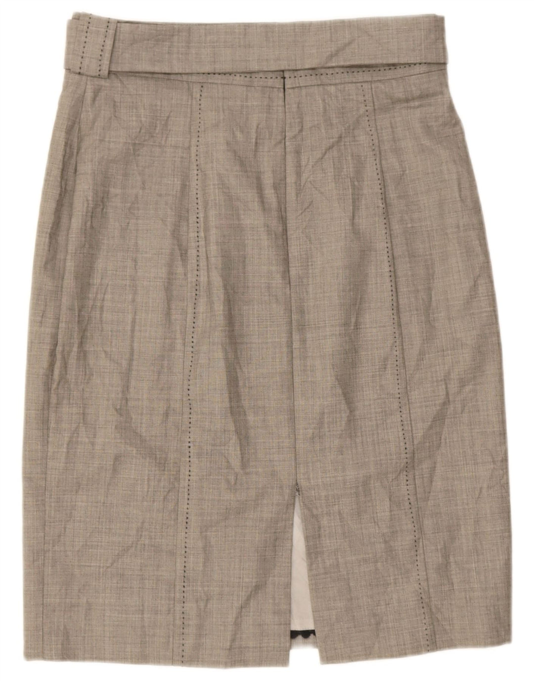 Coast Womens Pencil Skirt UK 14 Large W32  Grey Wool