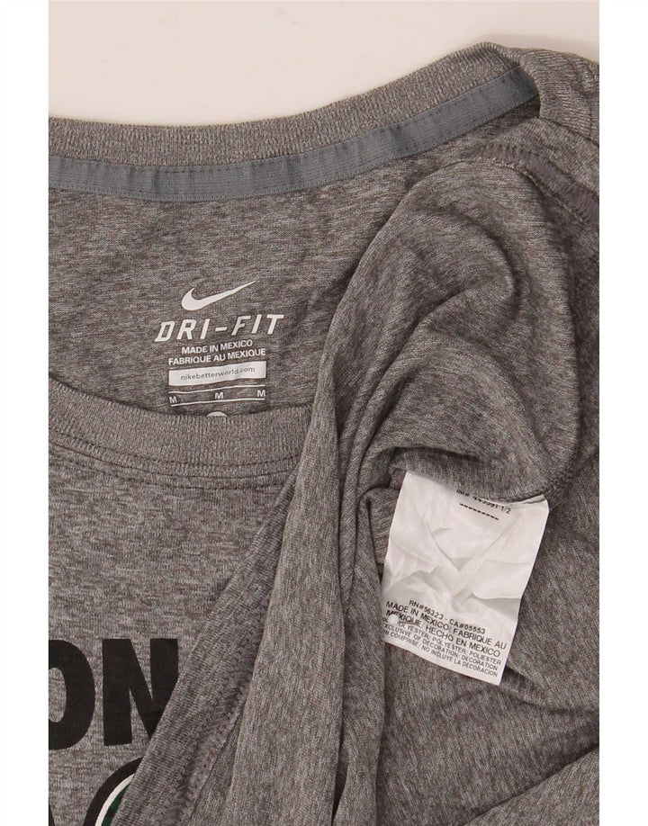 Nike Mens Zionsville Eagles Graphic Top Long Sleeve Medium Grey Flecked