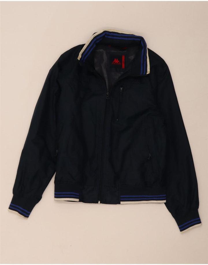 KAPPA Oversized bomberjakke til kvinder UK 10 Lille marineblå polyester